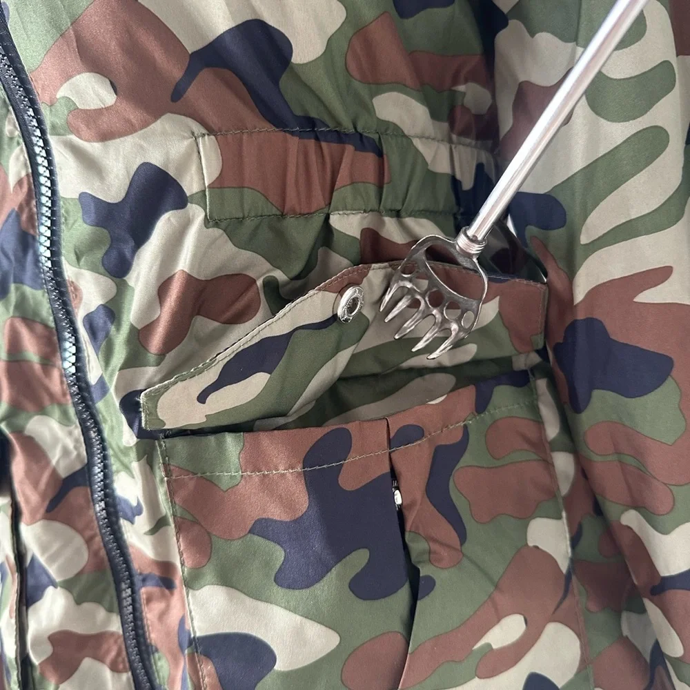 🆕Hawke & Co. Outfitter Girls Camo Hooded Windbreaker